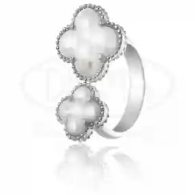 Срібна каблучка з Перламутром