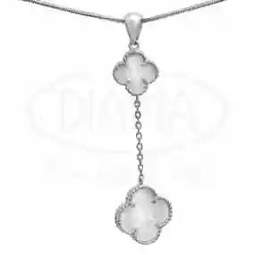 Срібна підвіска з Перламутром