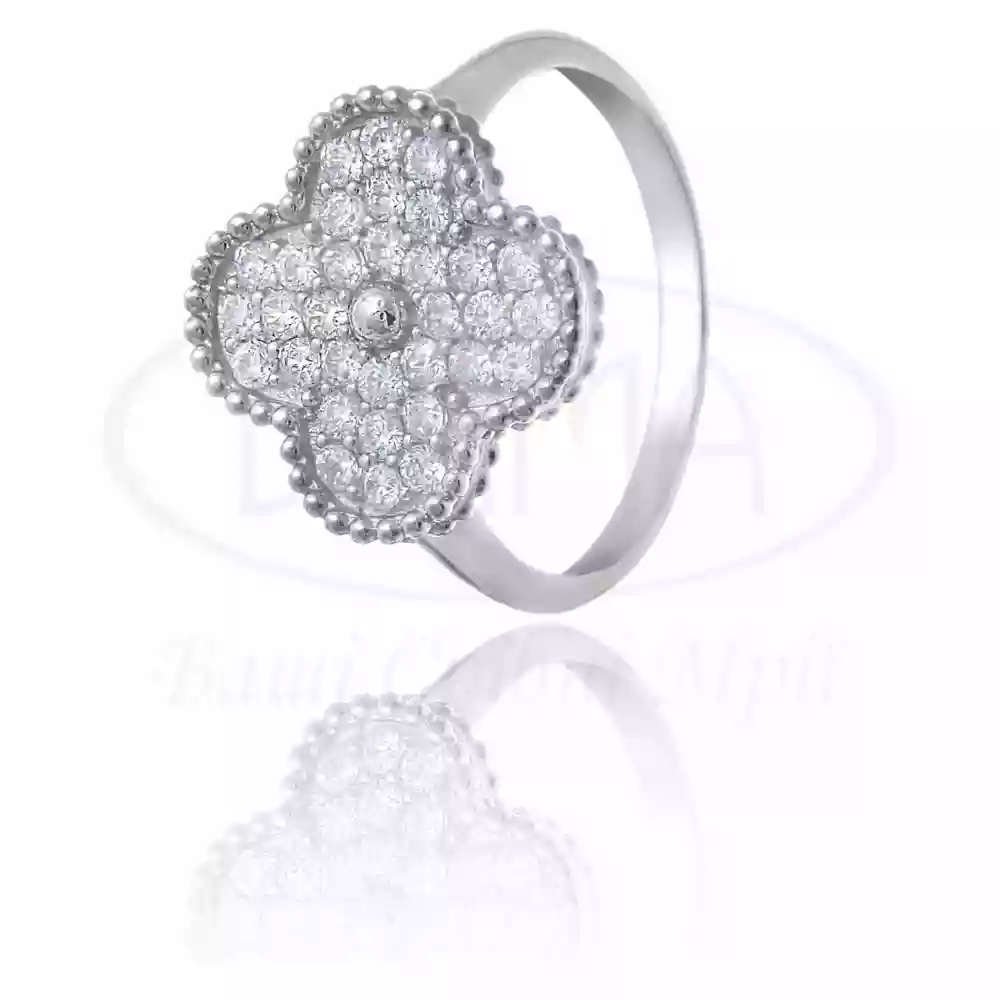 Срібна каблучка з Цирконом фото 1