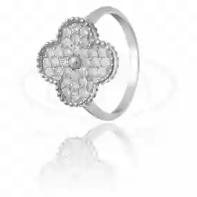 Срібна каблучка з Цирконом