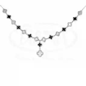 Срібне кольє з Оніксом