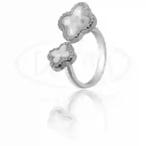 Срібна каблучка з Перламутром