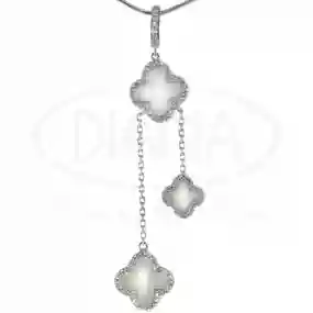 Срібна підвіска з Перламутром