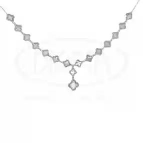 Срібне кольє з Перламутром