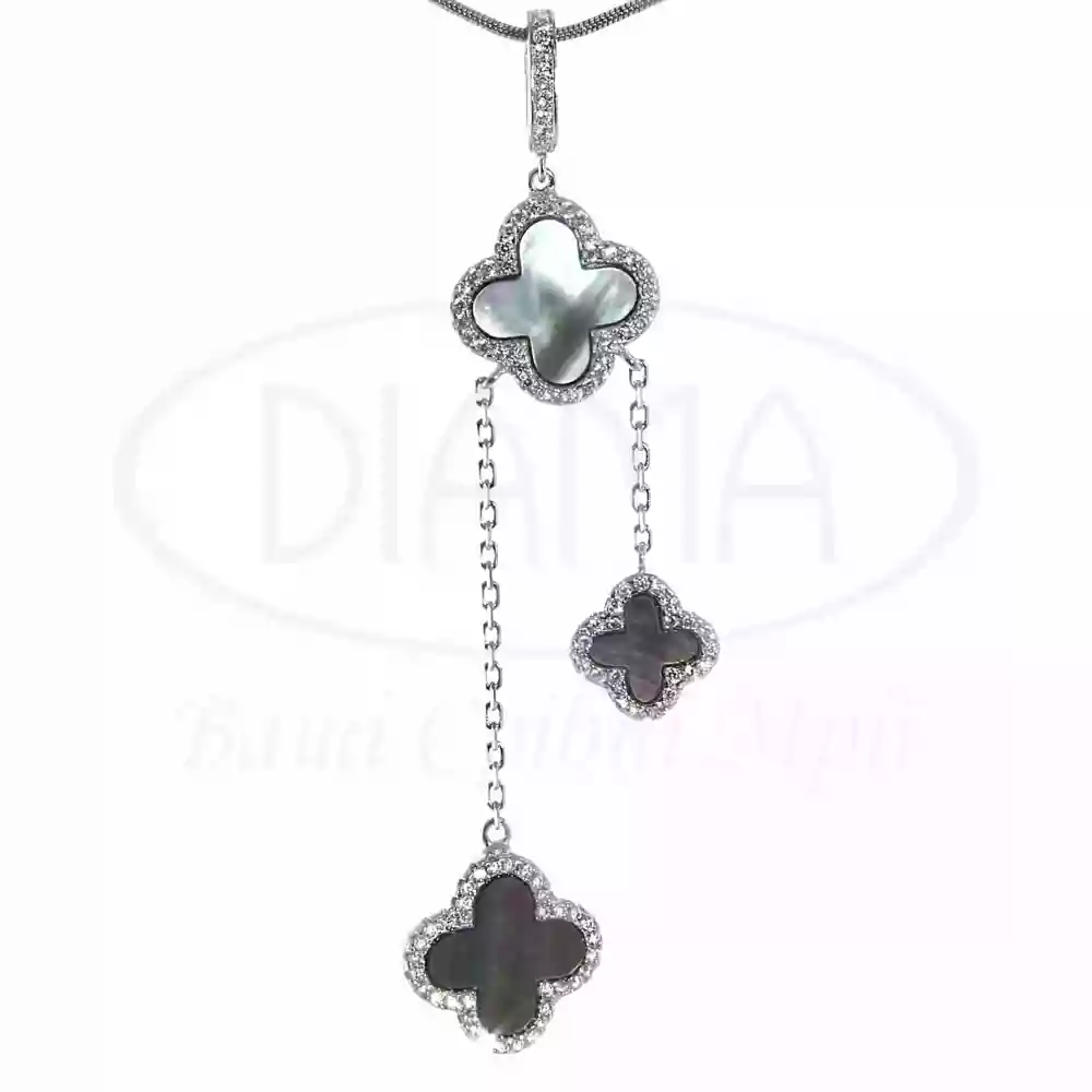 Срібна підвіска з Перламутром фото 1