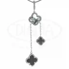 Срібна підвіска з Перламутром