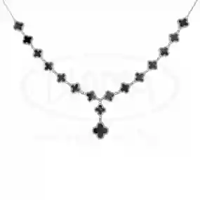 Срібне кольє з Перламутром