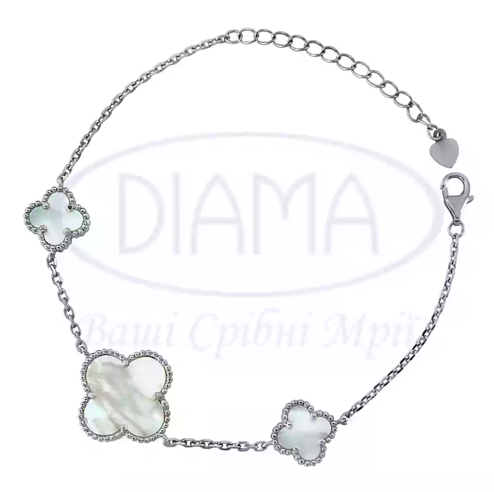 Браслет срібний з Перламутром фото 1