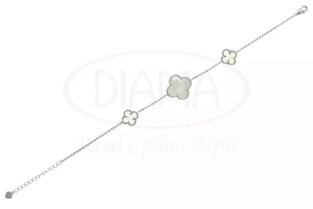 Браслет срібний з Перламутром фото 2