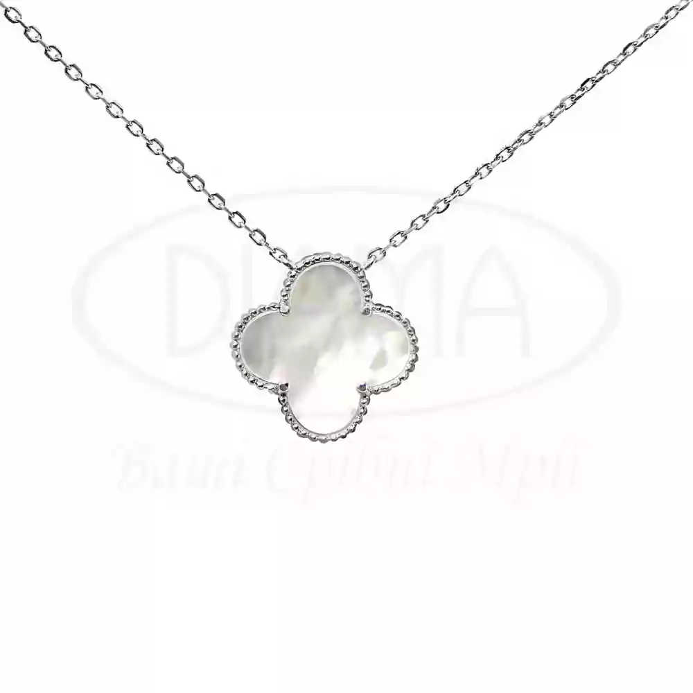 Срібне кольє з Перламутром фото 1