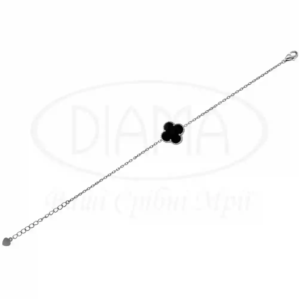 Браслет срібний з Оніксом фото 2