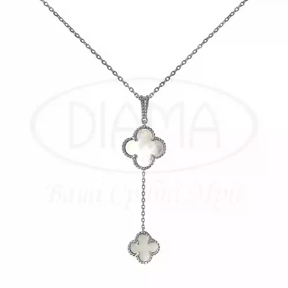 Кольє срібне з Перламутром фото 1