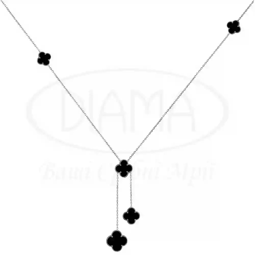 Срібне кольє з Оніксом фото 1