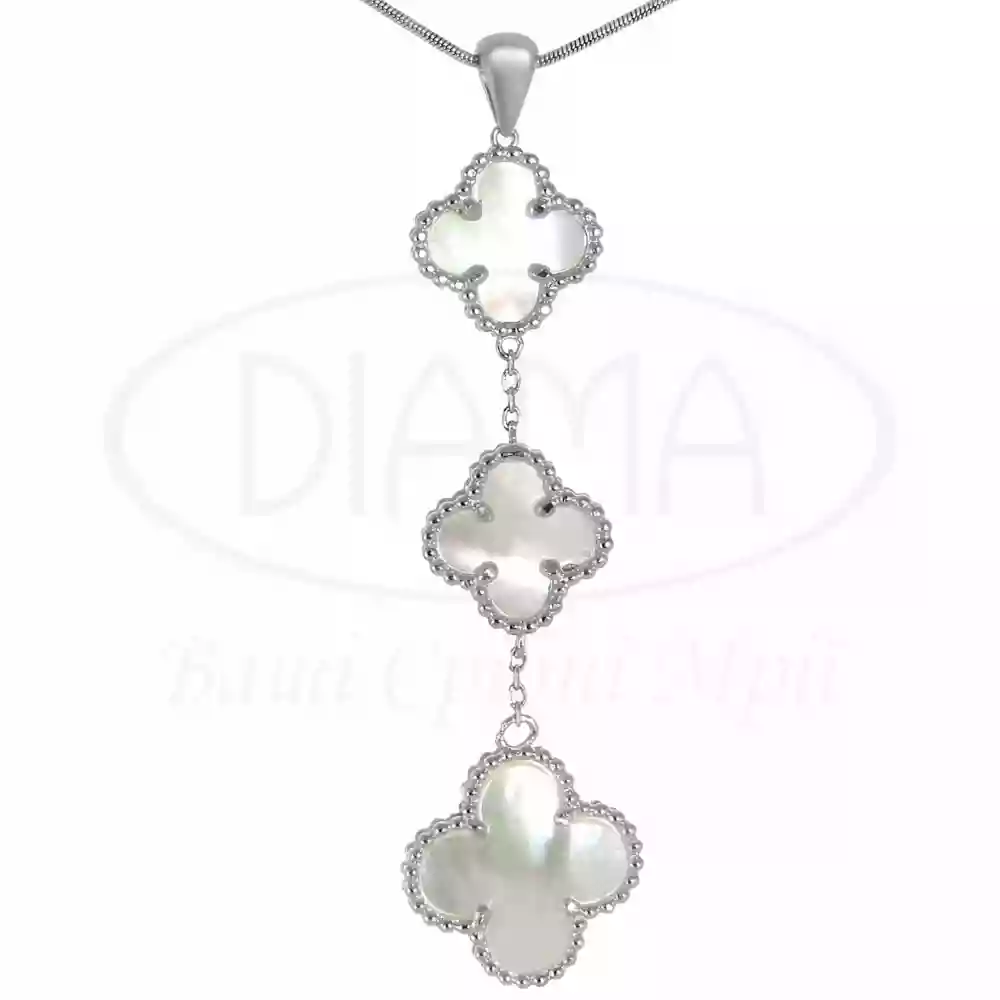 Срібна підвіска з Перламутром фото 1