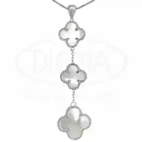 Срібна підвіска з Перламутром