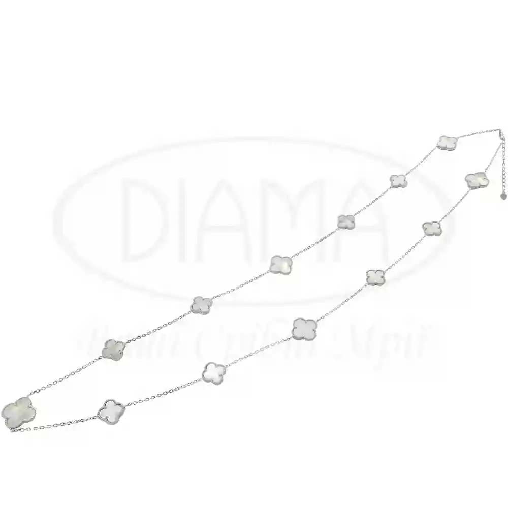 Срібне кольє з Перламутром фото 2