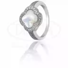 Каблучка срібна з Перламутром