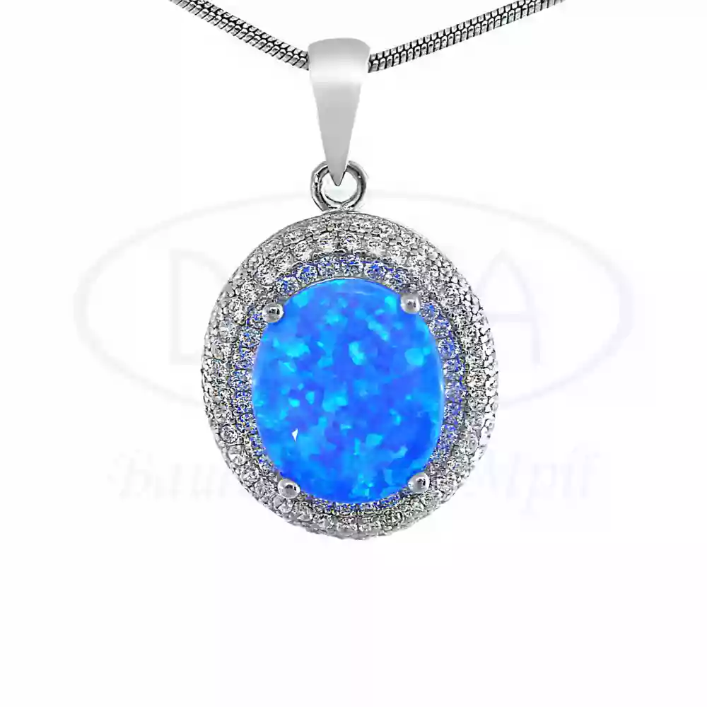 Підвіска срібна з Опалом фото 1