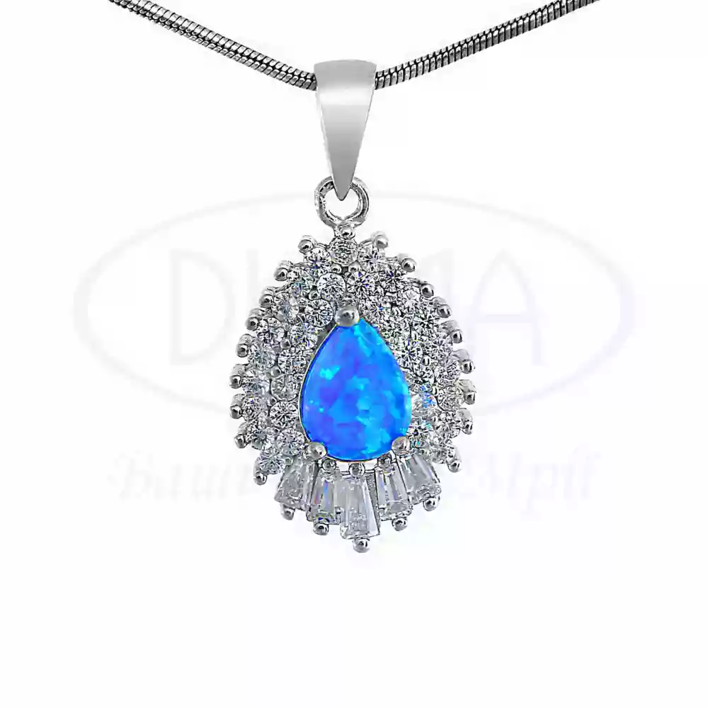 Підвіска срібна з Опалом фото 1