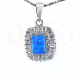 Підвіска срібна з Опалом