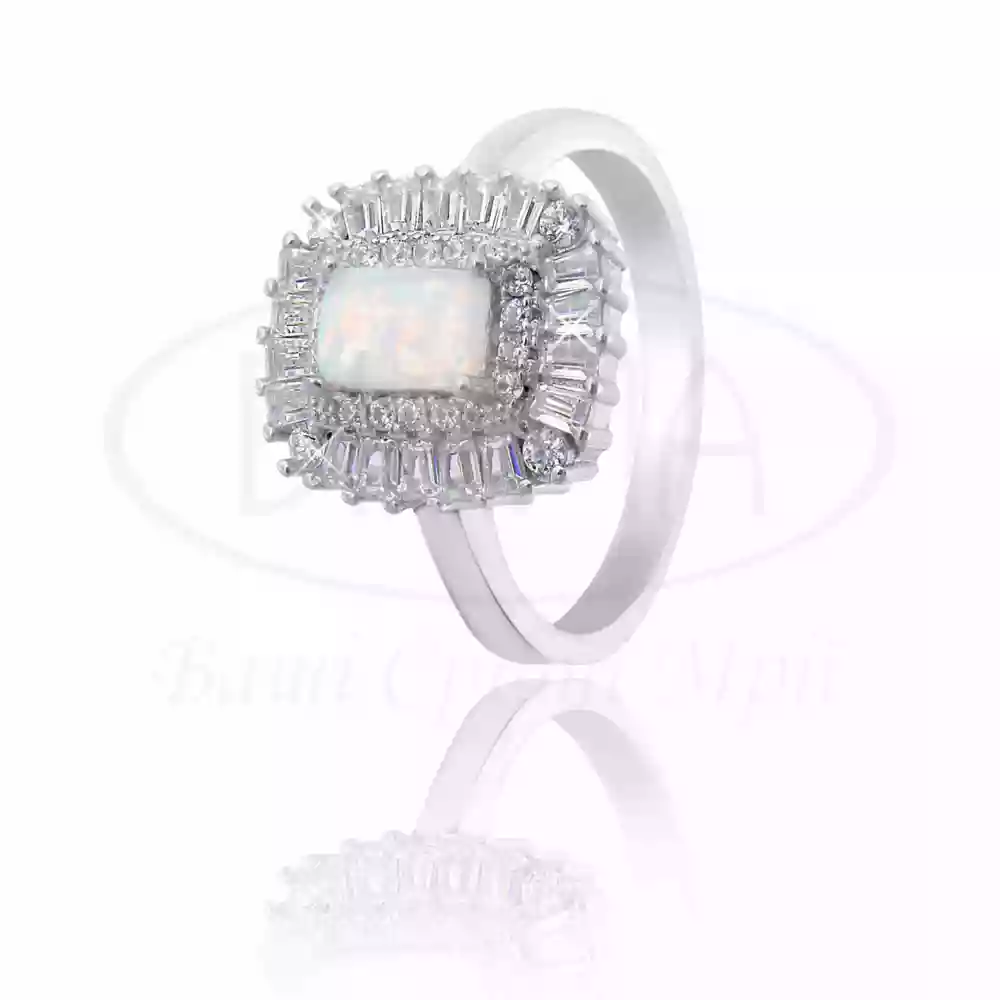 Каблучка срібна з Опалом фото 1