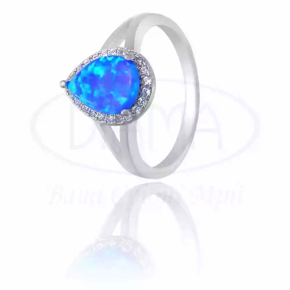 Каблучка срібна з Опалом фото 1