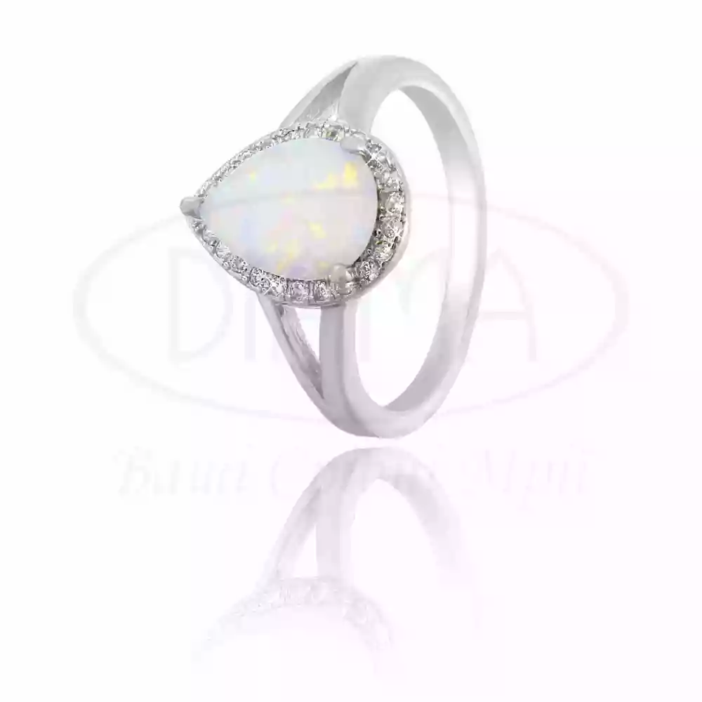 Каблучка срібна з Опалом фото 1