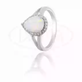 Каблучка срібна з Опалом