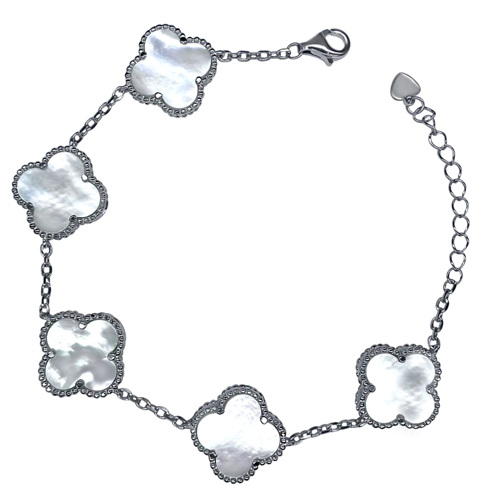 Браслет срібний з Перламутром фото 2