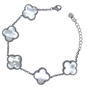 Браслет срібний з Перламутром