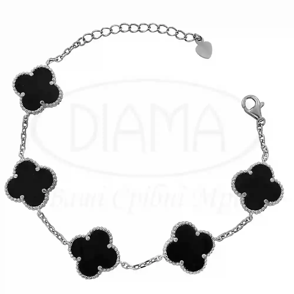 Браслет срібний з Оніксом фото 1