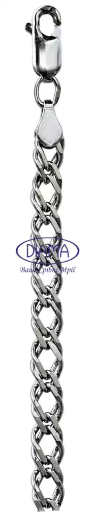 Ланцюг срібний "Рембо" фото 1
