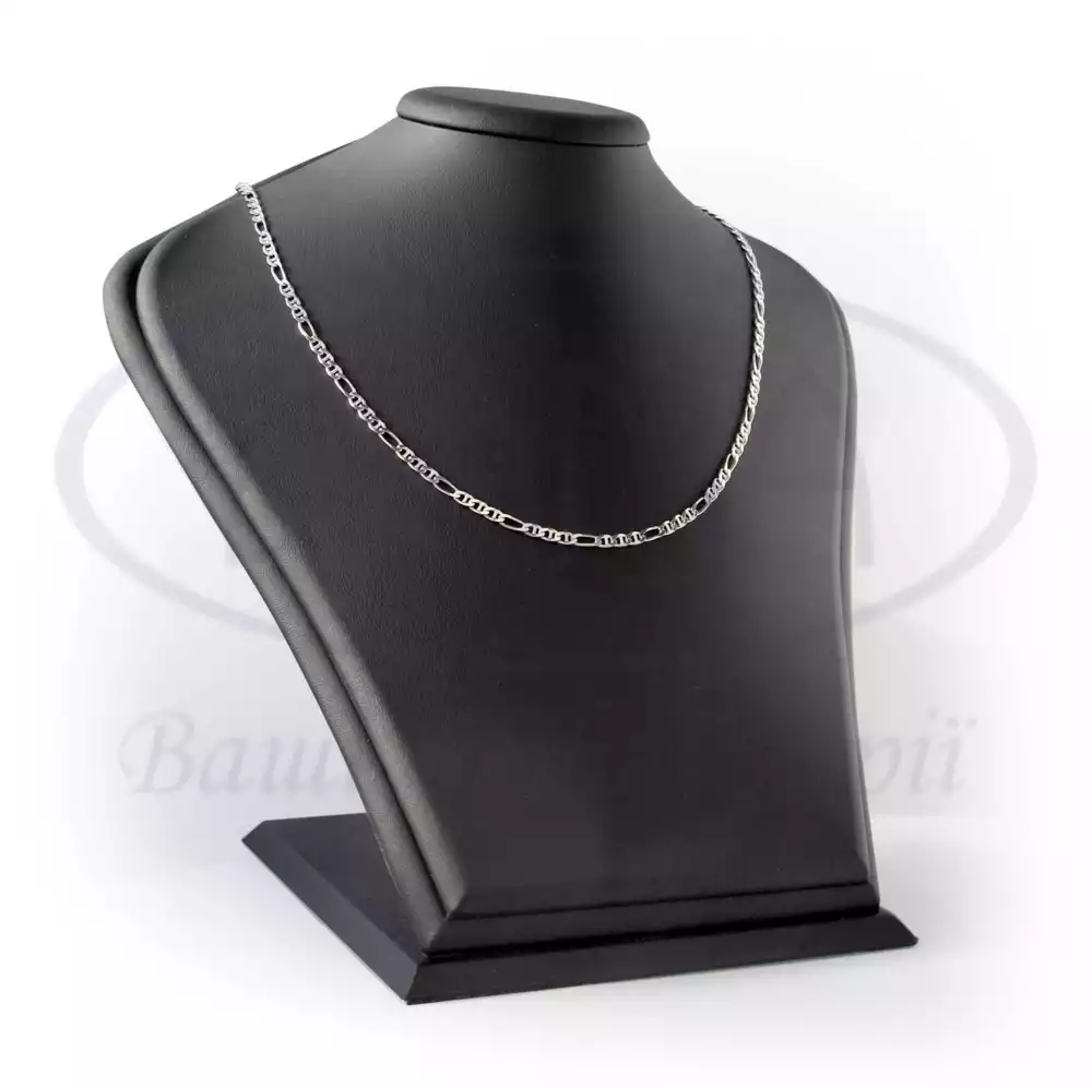 Срібний ланцюг "Фігаро-Барлі" фото 2