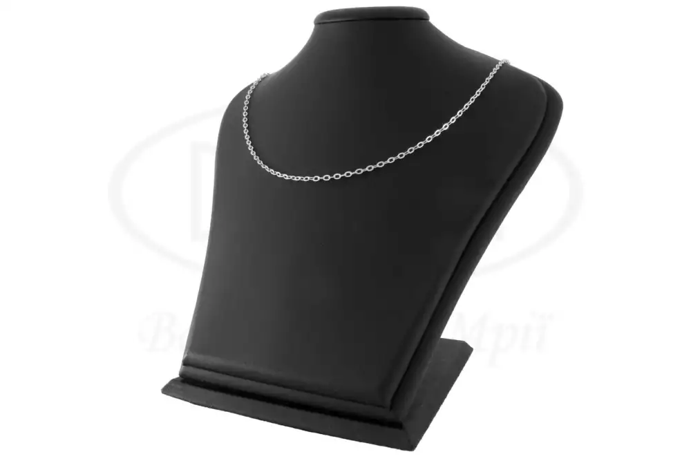 Ланцюг срібний "Якір плоский овальний" фото 2