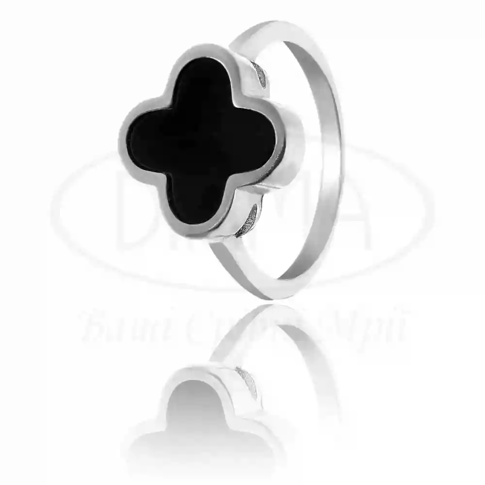 Каблучка срібна з Оніксом фото 1