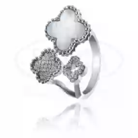 Каблучка срібна з Перламутром