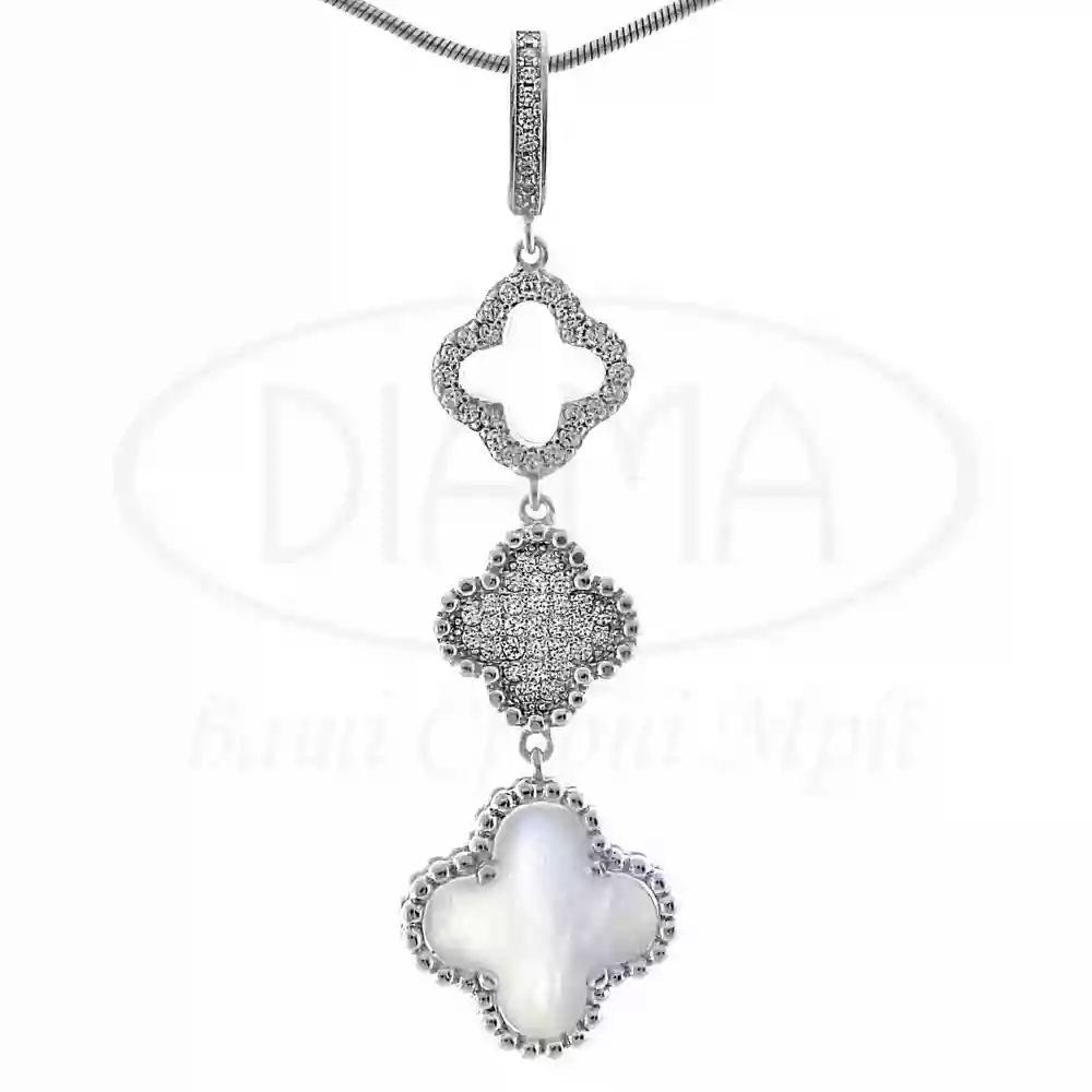 Підвіска срібна з Перламутром фото 1