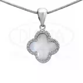 Срібна підвіска з Перламутром