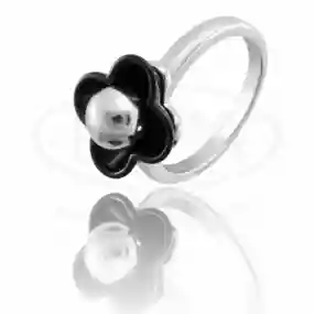 Срібна каблучка з Кераміком