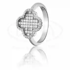 Срібна каблучка з Цирконом