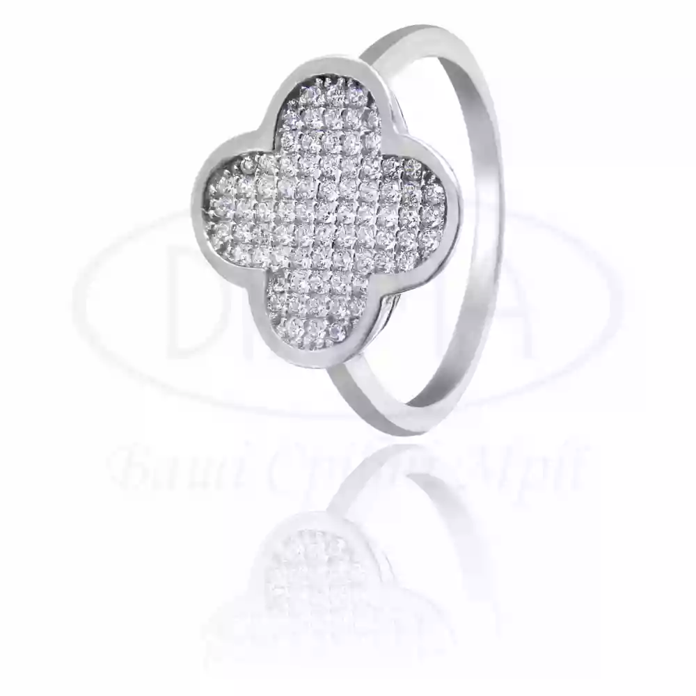 Срібна каблучка з Цирконом фото 1