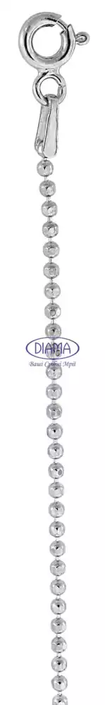 Срібний ланцюг  "Крапочка" фото 2