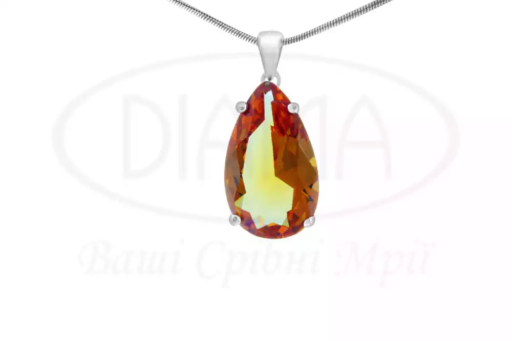 Срібна Підвіска з Султанітом фото 1