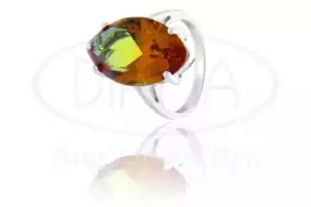 Каблучка срібна з Султанітом