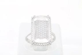 Срібна каблучка з Цирконом