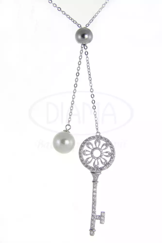 Кольє срібне "Ключик" фото 1