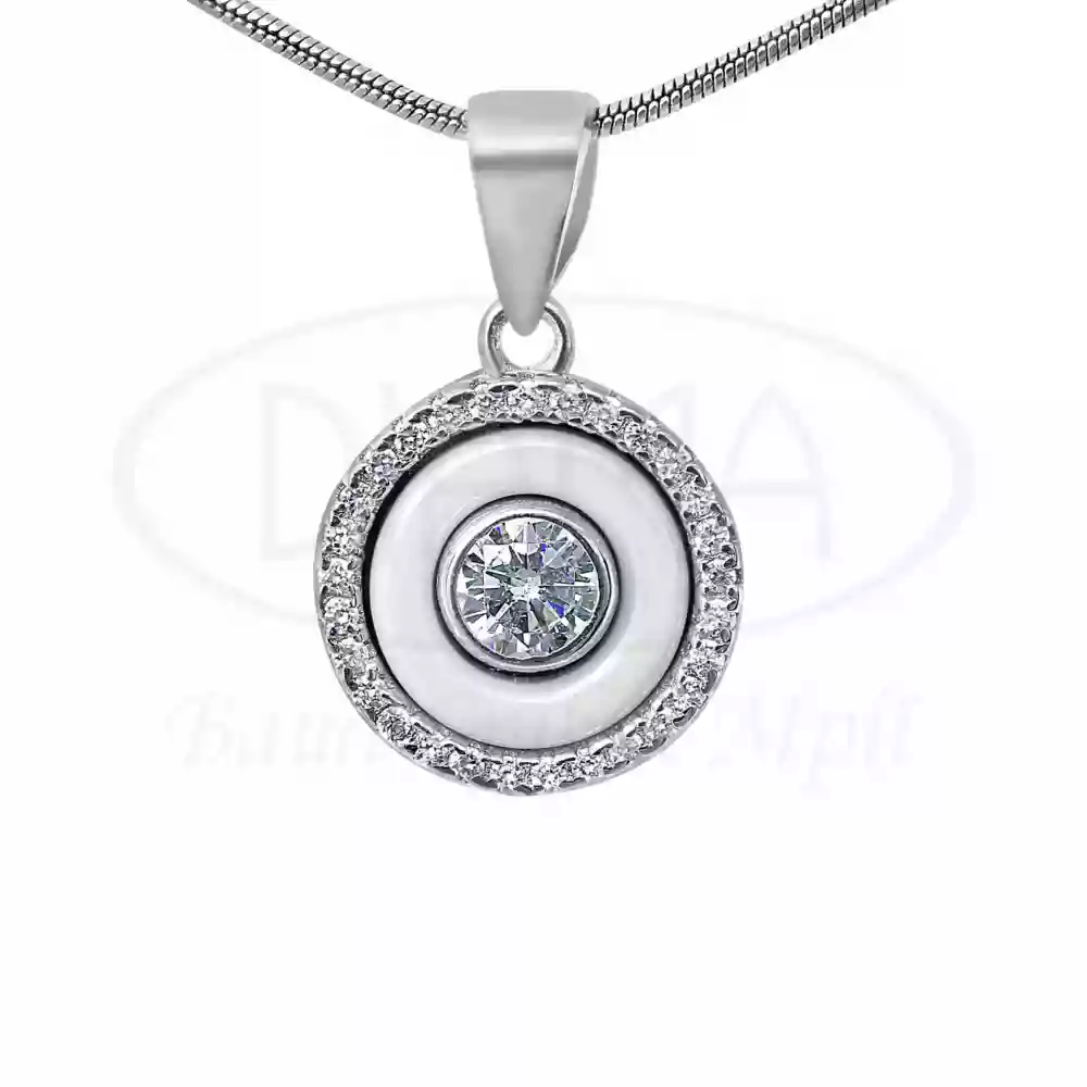 Срібна Підвіска з Керамікою фото 1