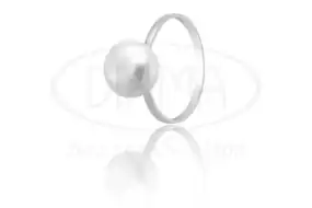 Срібна Каблучка з Перлиною