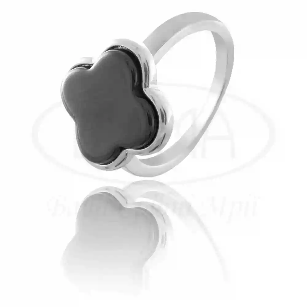 Каблучка срібна з Керамікою фото 1