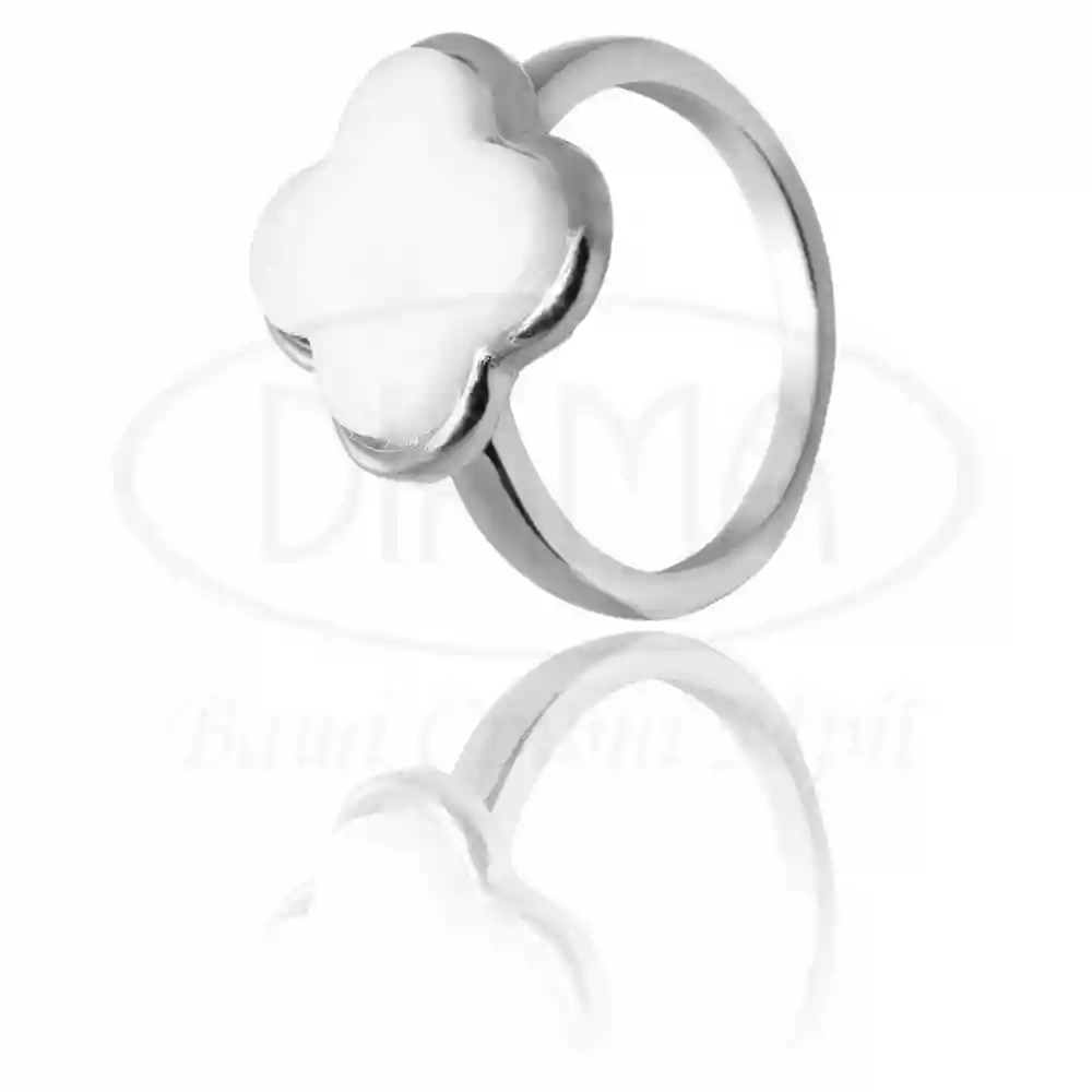 Срібна каблучка з Керамікою фото 1